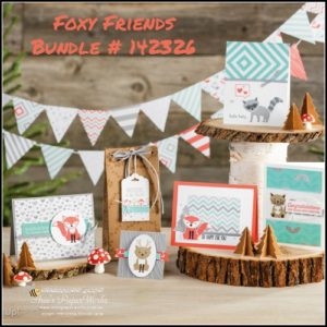 Foxy Friends Stamp Set and Bundle 2016-17 Stampin' Up! Catalogue! Ann's PaperWorks Ann Lewis Stampin' Up! (Aus)| online store 24/7