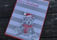 Baby Bear Stamp Set, Christmas in July, Stampin' Up! Ann's PaperWorks Ann Lewis Stampin' Up! (Aus)