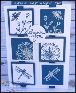 Global Stampers Project, Touches of Texture in Dapper Denim, Ann's PaperWorks Ann Lewis Stampin' Up! (Aus) online store 24/7