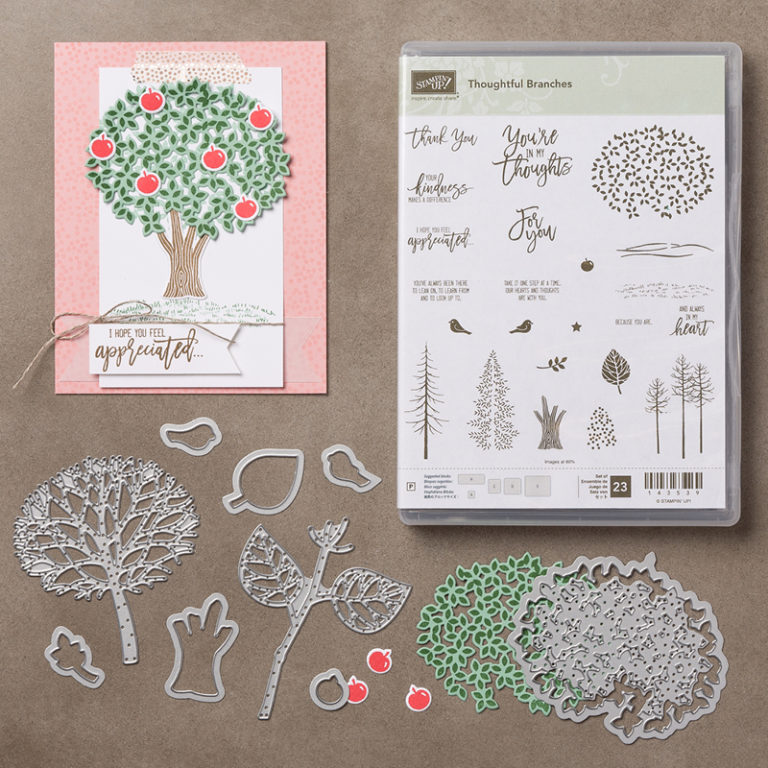 Thoughtful Branches Stamp Set and Dies Bundle by Stampin' Up!