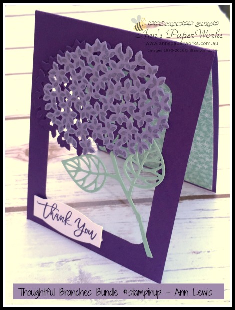 Thoughtful Branches Stampin' Up! Ann's PaperWorks Ann Lewis Stampin' Up! (Aus), online shop 24/7