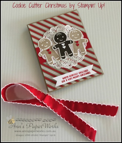 Cookie Cutter Christmas bundle project - Stampin' Up! Holiday Catalogue launch, Stampin' Up! Ann's PaperWorks Ann Lewis Stampin' Up! (Aus)|Stampin' Up! 2016 Holiday Catalogue| online store 24/7