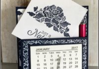 Floral Boutique Calendar Note Holder, Ann's PaperWorks| Ann Lewis| Stampin' Up! (Aus) available from my online store 24/7