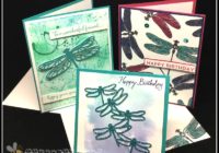 Better Than Hallmark Dragonfly Dreams Creative Class, background techniques, Stampin' Up! Ann's PaperWorks, Ann Lewis, Stampin' Up! (Aus)|Stampin' Up! 2017 Occasions Catalogue| online store 24/7