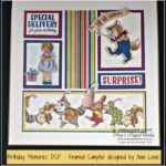 Framed Stamped Sampler| Sneak Peek Birthday Memories DSP|2017-18 Stampin' Up! Catalogue | Ann's PaperWorks| Ann Lewis| Stampin' Up! (Aus) online store 24/7