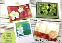 August Technique Teaser Creative Class, Background Glory, Stampin' Up! Ann's PaperWorks, Ann Lewis, Stampin' Up! (Aus)|Stampin' Up! 2017 Christmas Holiday Catalogue| online store 24/7