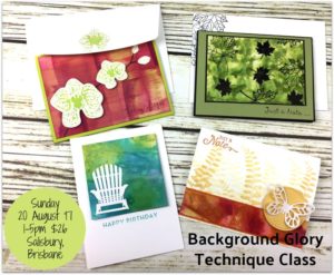 card making class, August Technique Teaser Creative Class, Background Glory, Stampin' Up! Ann's PaperWorks, Ann Lewis, Stampin' Up! (Aus)|Stampin' Up! 2017 Christmas Holiday Catalogue| online store 24/7