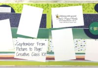September Scrapbooking Kit, Naturally Eclectic Designer Series Paper, Stampin' Up! Ann's PaperWorks Ann Lewis Stampin' Up! (Aus)|Scrapbooking/Project Life class, Stampin' Up! 2017-18 Annual Catalogue