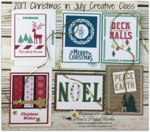 Christmas Cards, Christmas in July, Be Merry Stampin' Up!, Carols of Christmas Stampin' Up!, Merry Mistletoe Stamp Set, Stampin' Up! 2017-18 Catalogue Ann's PaperWorks| Ann Lewis| Stampin' Up! (Aus) online store 24/7
