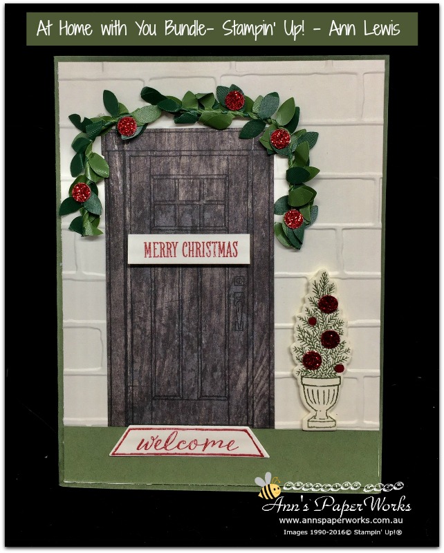 at home with you by stampin up, christmas card, Stampin' Up! 2017-18 Catalogue Ann's PaperWorks| Ann Lewis| Stampin' Up! (Aus) online store 24/7