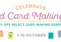 World Card Making Day, Stampin' Up! Special offer, Stampin' Up! 2017-18 Catalogue Ann's PaperWorks| Ann Lewis| Stampin' Up! (Aus) online store 24/7