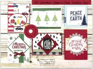 Christmas, Stamp a Stack, Shoebox Creative Class, Ann's PaperWorks| Ann Lewis| Stampin' Up! (Aus) available from my online store 24/7