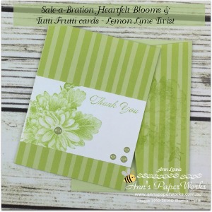 Heartfelt Blooms Stamp Set by Stampin' Up!, coloured by Blender Pens, one of the new Distinktive range, True Gentleman Suite, Stampin' Up! Ann's PaperWorks, Ann Lewis, Stampin' Up! (Aus)|Stampin' Up! 2018 Occasions Catalogue| online store 24/7 http://bit.ly/2A2JVDr