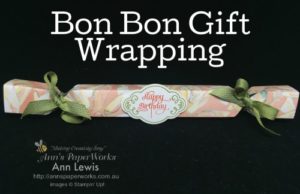 Bon Bons with the Envelope Punch Board, gift wrapping, YouTube video tutorial, Stampin' Up! 2017-18 Catalogue Ann's PaperWorks | Ann Lewis | Stampin' Up! (Aus) online store 24/7