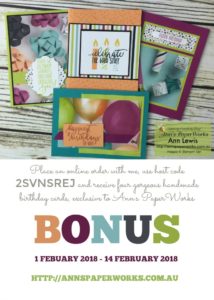 Picture Perfect Designer Series Paper, bonus card offer, Stampin' Up! Ann's PaperWorks, Ann Lewis, Stampin' Up! (Aus)|Stampin' Up! 2018 Occasions Catalogue| online store 24/7