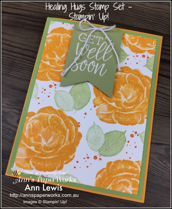 Healing Hugs Stamp Set , Distinktive Stamps by Stampin' Up! Stampin' Up! 2018-19 Catalogue Ann's PaperWorks| Ann Lewis| Stampin' Up! (Aus) online store 24/7