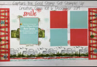 Capture the Good Stamp Set, Waterfront Stamp Set, Artisan Textures Stamp Set, Camera, Smile double page scrapbooking layout, Scrapbooking kit, scrapbooking class, Stampin' Up! 2019-20 Catalogue Ann's PaperWorks| Ann Lewis| Stampin' Up! (Aus) online store 24/7