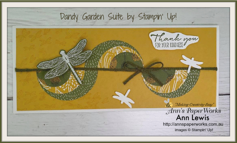 Dandy Garden Suite, Layering Circle Card, 