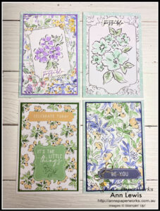 Hand-Penned Memories & More Card Pack teamed with the coordinating Cards and Envelopes, New Years cards, Handmade Cards, Ann's PaperWorks| Ann Lewis| Stampin' Up! (Aus) products available from my online store 24/7