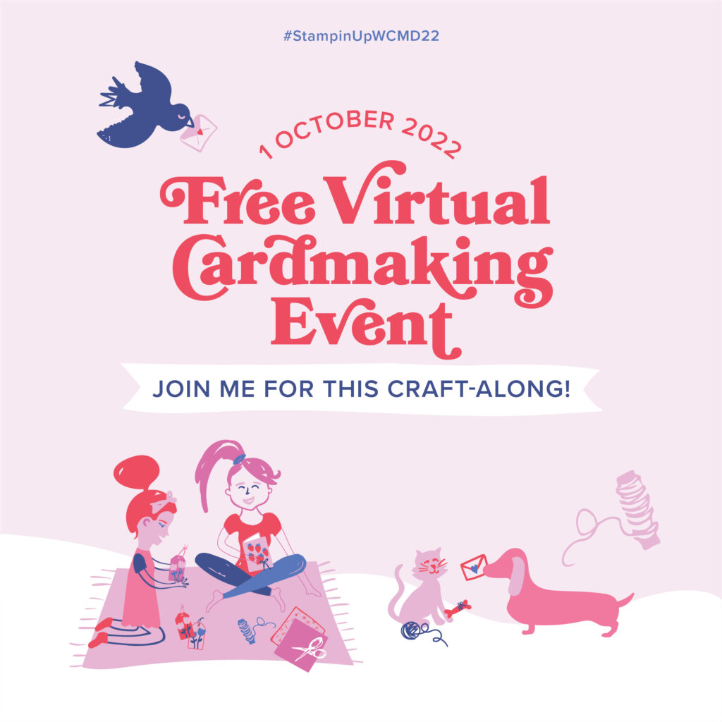 World Card Making Day Virtual Event , FREE, Ann's PaperWorks, Ann Lewis, cardmaking, handmade with love