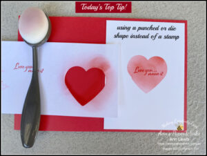 Valentine's Day Card, 2023 Stampin' Up! Mini Catalogue (January-April),  Heart Punch Pack, Blending Brushes, Alphabet A La Mode Dies, Fancy Flora Designer Series Paper, Ann's PaperWorks| Ann Lewis| Stampin' Up! (Aus) online store 24/7