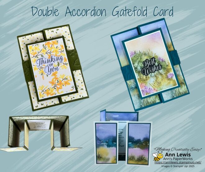 How to Make a Stunning Double Accordion Gatefold Card | Step-by-Step ...