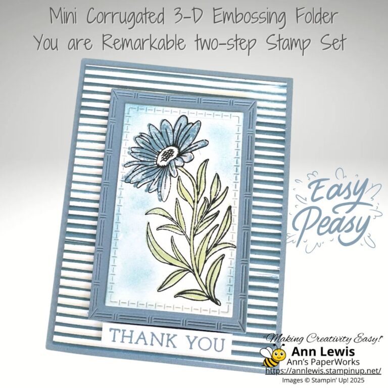 How to Master a 3-D Embossing Folder & Two-Step Stamping – Stamping ...